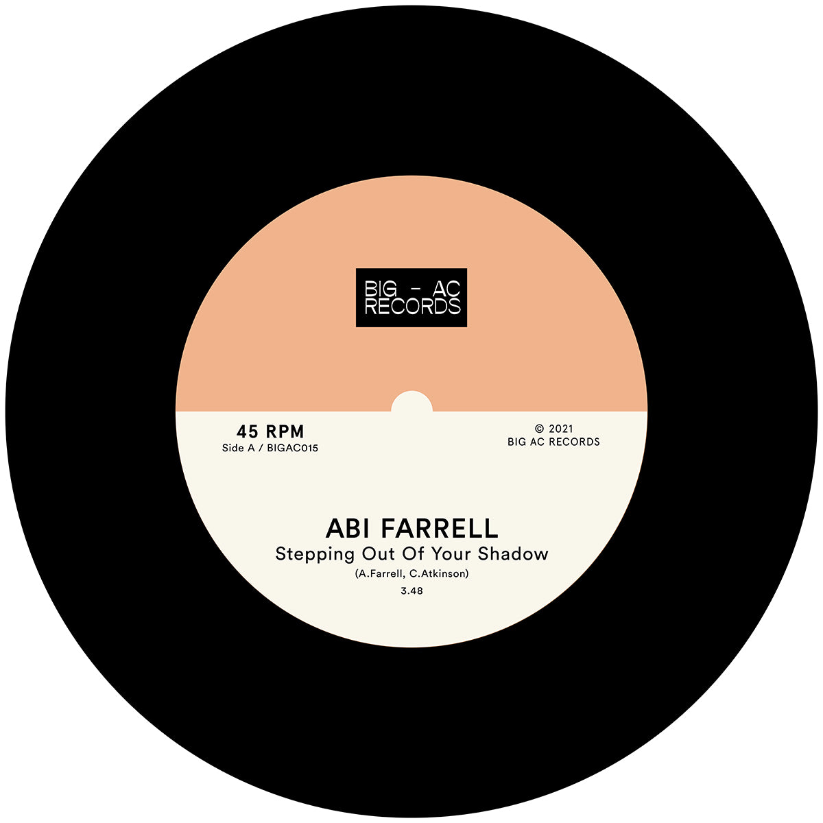 Abi Farrell - Stepping Out Of Your Shadow / Don't Follow Me 7" Vinyl