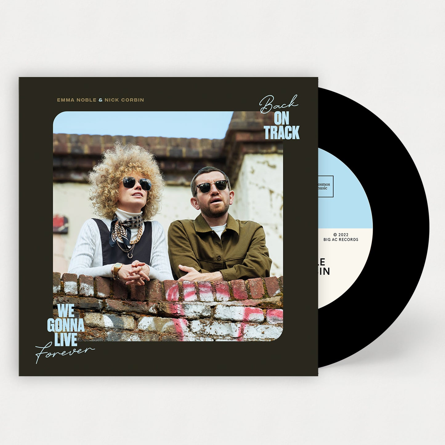 Emma Noble & Nick Corbin - Back On Track 7" Single