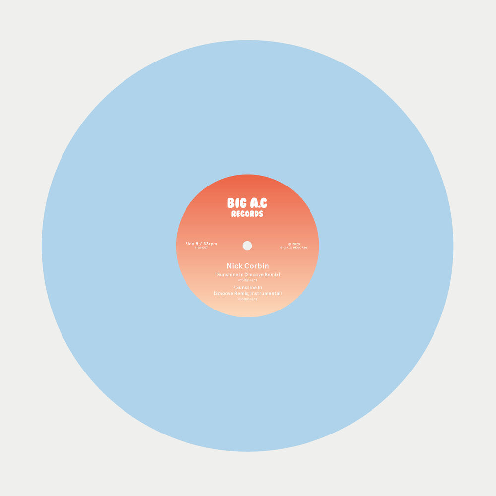 Nick Corbin - Gotta Get Back To You 12" Single