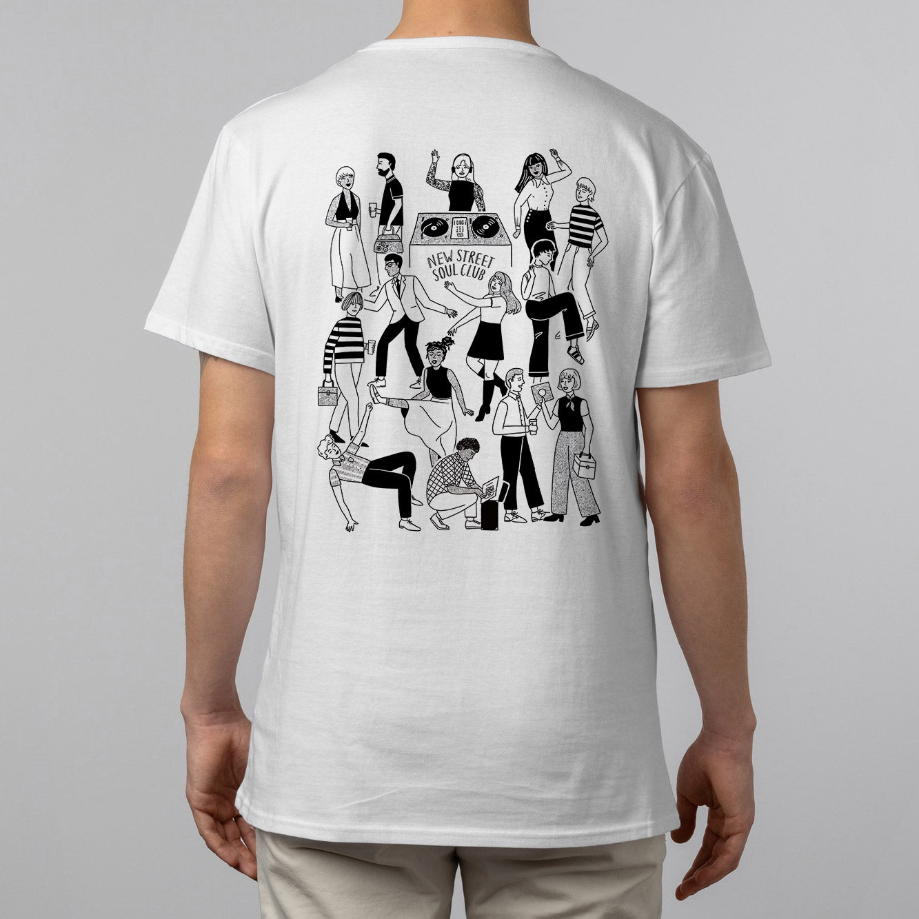 New Street Adventure 'Dancers' Tshirt - White