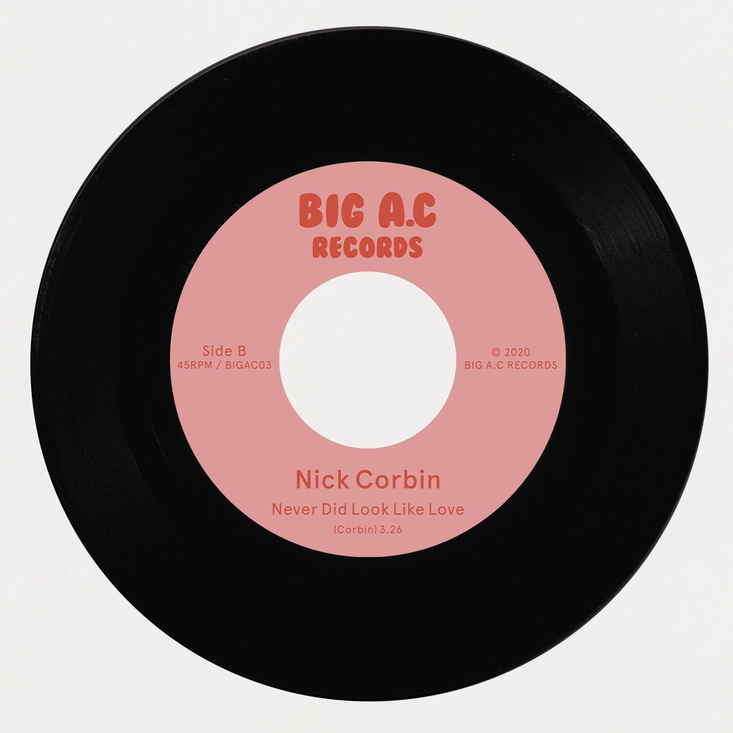Nick Corbin - Long Long Gone / Never Did Look Like Love 7" Single