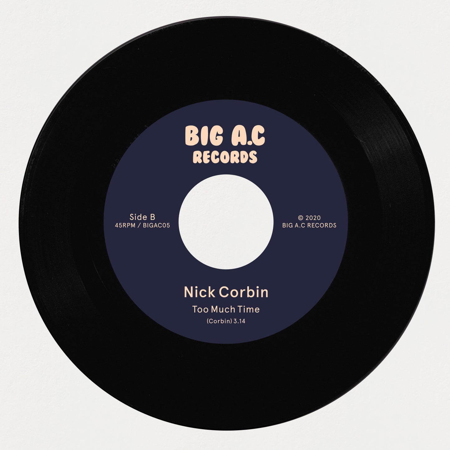 Nick Corbin - Sweetest Escape / Too Much Time 7" Single